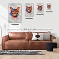 thumbnail image 5 of Watercolor Drip Abyssinian Pop Art Colorful Portrait Artwork Vertical Matte Canvas Poster Cat Lover Kitten Owner Gifts Wall Art Home Decor - 01009, 5 of 5