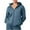 Blue Sweatshirts for women _x, variant on safuny Womens Zip Up Hoodies Fleece Jackets Oversized Sweatshirts with Hidden Pocket Fall Winter Fashion Coat Army Green _x XXL