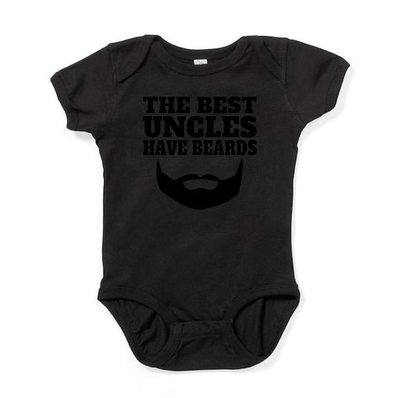 CafePress - The Best Uncles Have Beards Body Suit - Cute Infant Bodysuit Baby Romper - Size Newborn - 24 Months