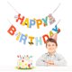 thumbnail image 3 of Conjunto de tarjeta de papel de iris Cateissary Cartel de cumpleaños 16.4 pies, 3 of 6