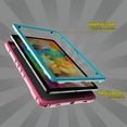 thumbnail image 2 of Dteck for Samsung Galaxy Tab A9 Plus Case 11 Inch, 360 Rotating Stand Cute Kids-Friendly Case for Galaxy Tab A9+ Tablet 2023 (SM-210/X216/X218),Rose Blue, 2 of 4