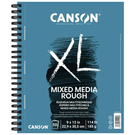 UPC: 3148950112026 | Canson XL Mix Media Pad 9” x 12” Rough