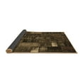 thumbnail image 2 of Ahgly Company Indoor Square Patchwork Brown Transitional Area Rugs, 7' Square, 2 of 4