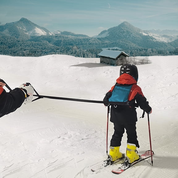 Ski and Snowboard Harness Trainer Backpack for 3-7 Old Kids Beginners Speed Control Ski Straps