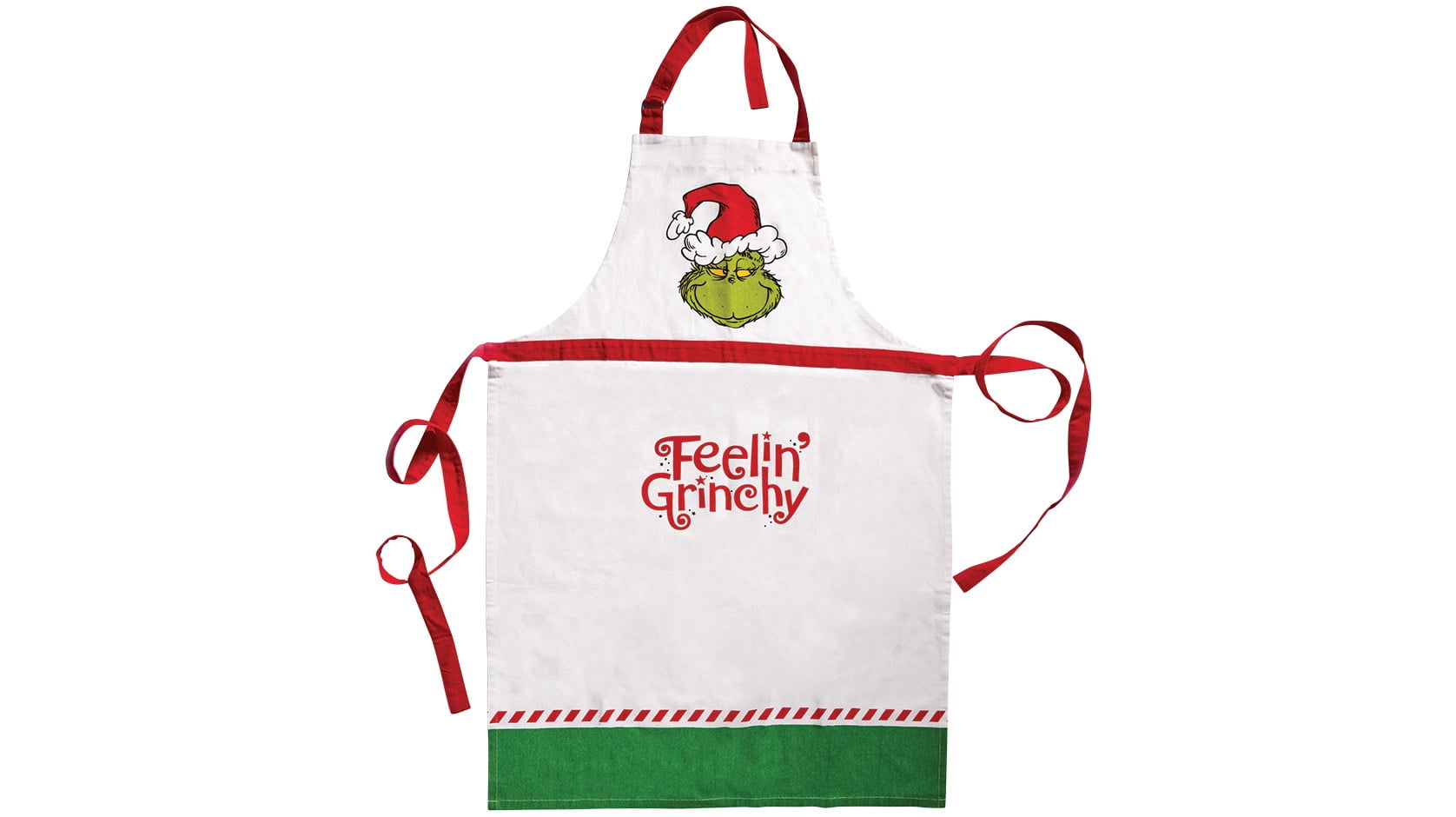 Department 56 Feelin' Grichy Polyester Apron 36in H