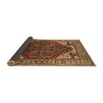 thumbnail image 2 of Ahgly Company Indoor Round Oriental Brown Industrial Area Rugs, 5' Round, 2 of 4