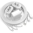 thumbnail image 1 of wonima02 Fast Charger iPhone [MFi Certified], 3 Pack 20W USB C Fast Charging Block with 3pcs 6FT USB C to Lightning Cable for iPhone 14/14 Pro/14Pro Max/13/13 Pro/12/12 Pro/12 Pro Max/11/SE/XR/X, 1 of 1