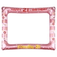 thumbnail image 1 of Shisuyan 1 Pc Birthday Inflatable Photo Frame PVC Party Photo Props Supply for Age 21, 1 of 9