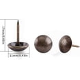 thumbnail image 5 of 500 Pcs Ongles de Rembourrage, Ongles Décoratifs Robustes 17X11 mm Bronze Ongles Rétro DIY, 5 of 5