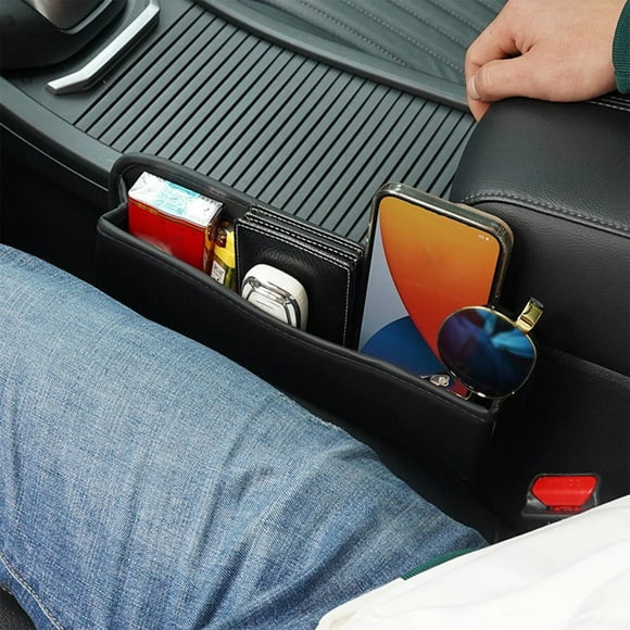NARABB Car Seat Filler Organizer, Multifunctional Car Seat Organizer, Auto Console Side Storage Box , Car Organizer Front Seat For Holding Phone, Sunglasses Storage Bag Organizer