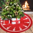 thumbnail image 3 of Falda para árbol de Navidad, faldas para árbol de Navidad de 48 pulgadas con gnomo sueco, decoración navideña de doble cara para fiestas navideñas, decoración interior y exterior Sailing Electrónica, 3 of 4