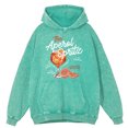 thumbnail image 3 of Sudadera con capucha retro desgastada para hombre, con estampado de limón helado, vino, bebida, estilo hip hop, informal, 100 % algodón, sudadera de gran tamaño a la moda, 3 of 5