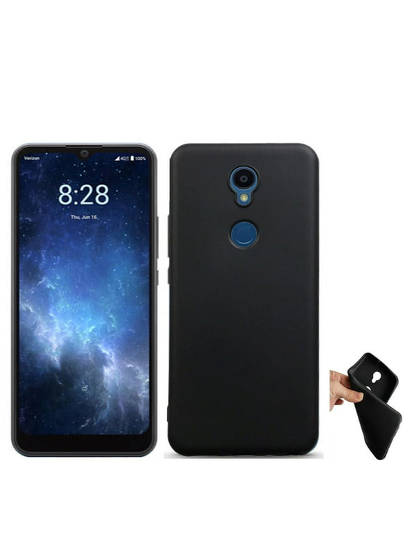 Phone Case for Sharp Rouvo V / Verizon Rouvo-V Flexible Gel Case (Gel Black)