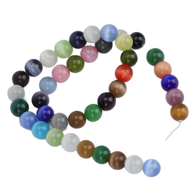Cuentas para pulseras DIY, cuentas redondas para hacer joyas, cuentas mixtas, cuentas para hacer bricolaje, funcionalidad inteligente