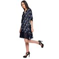 thumbnail image 4 of Moomaya Printed Bikini Cutwork Lace Caftan Kaftan Dresses For Women Plus Size, 4 of 6