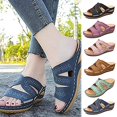 thumbnail image 4 of Zapatillas ortopédicas cómodas de verano con soporte de arco para mujer, 4 of 5