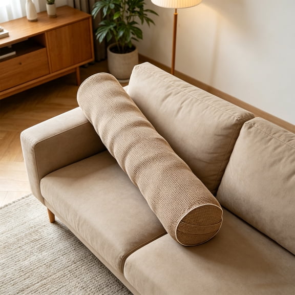 Body Pillow Side Sleeper Long Segmented Support Cushion Soft Removable Cover Washable for Bed Couch Sofa Leg Back Sleeping Home Decor