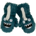 thumbnail image 1 of Ice Monster Toddler Fuzzy Fleece Mittens, 1 of 1