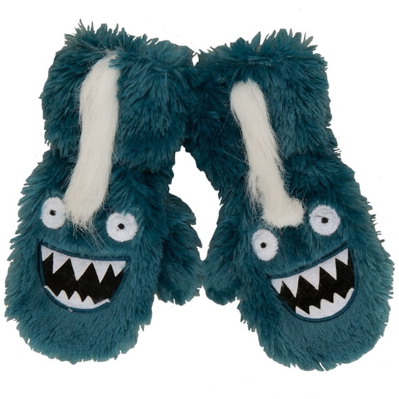 Ice Monster Toddler Fuzzy Fleece Mittens