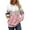 Pink, variant on Hoodies For Women Oversized Winter Cute Sweatshirts Pullover Trendy Fall Clothes, Floral Print Lightweight Design without Pockets for Fall Winter Style and Comfort,Beige,L