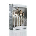 thumbnail image 2 of Megachef MCFW-BAILY-ROSEGOLD Ensemble d'Ustensiles de Table 4 Po. Baily avec Service en Métal Inoxydable - Or Rose - 20 Pcs, 2 of 4