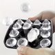 thumbnail image 5 of Mini bandeja for cubitos de hielo con forma de diamante, 16 Uds., divertido molde de silicona for una fácil liberación, cubitos de hielo apilables con tapa, 5 of 7