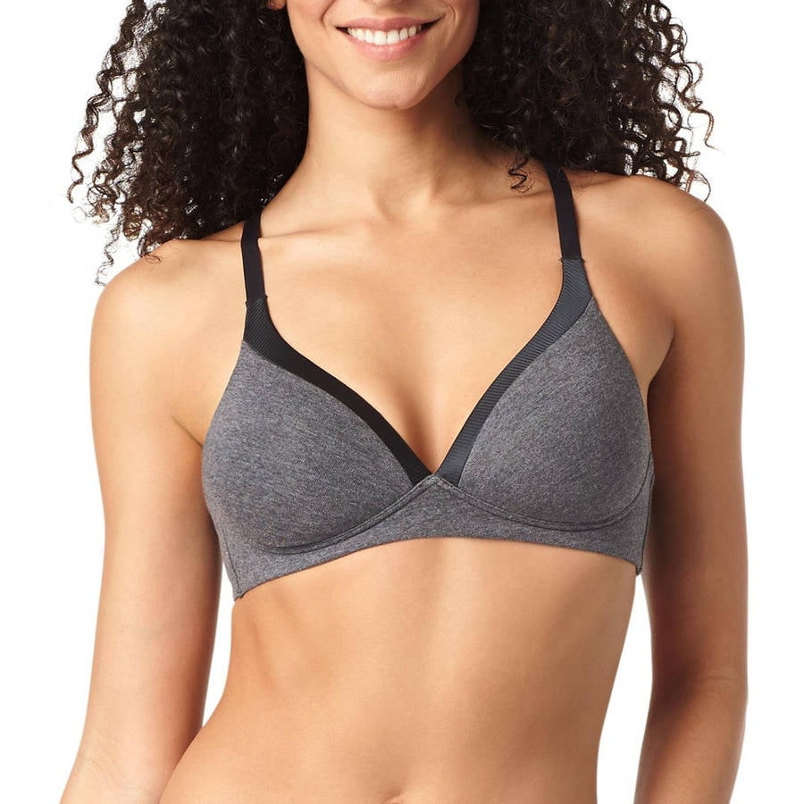 invisible bliss cotton wirefree bra 
