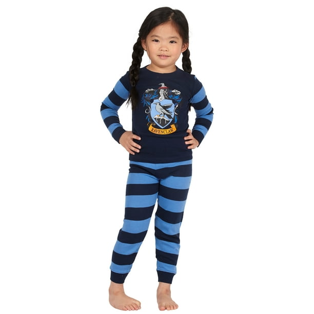 Intimo Harry Potter Kids All Houses Crest Pajamas Ravenclaw 14 Walmart