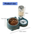 thumbnail image 5 of Elevated Pet Feeders With Removable Stainless Steel Bowl And Automatic Water Dispenser Cats Medium Dogs, 5 of 16