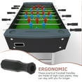 thumbnail image 3 of RUNROTOO 8Set Foosball Table Handle Replacement Black Ergonomic Design for Family Fun for Fan Gear, 3 of 8