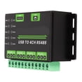 thumbnail image 1 of Convertidor RS485 USB A 4CH, Aleación de aluminio 4Ch 1200BPS A 460800BPS USB A RS485 Adaptador de Convertidor para la Industria, 1 of 7