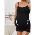 thumbnail image 6 of Athlemo Maternity Samleess Slip Dress Sleeveless Adjustable Shoulder Strap Bodycon Dress, 6 of 8