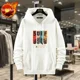 thumbnail image 3 of Sudaderas para hombre con gráfico azul, ropa para hombre, sudaderas con capucha, estampado de lujo, overfit, moda Harajuku, alta calidad, holgadas, cálidas, emo, 3 of 5