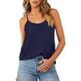 thumbnail image 7 of Cagogo Ladies Tank Tops Under $10 Spaghetti Strap Workout Yoga Athletic Camisole Loose Fit Sleeveless Scoop Neck Tanks Outfits Mothers Day Gifts for Wife, 7 of 7
