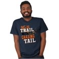 thumbnail image 3 of Fishing On Trail Chasing Tail Fisher Men's Graphic T Shirt Tees Brisco Brands S, 3 of 4