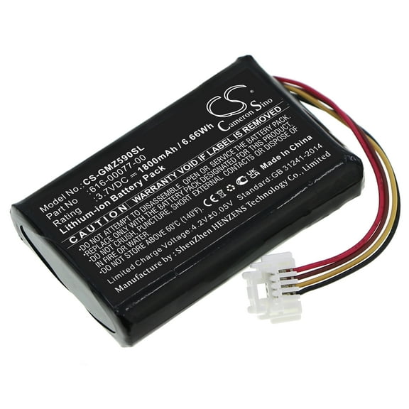 Battery for Garmin 010-12110-003 361-00077-00 Zumo 590 590LM 595 595LM 1800mAh