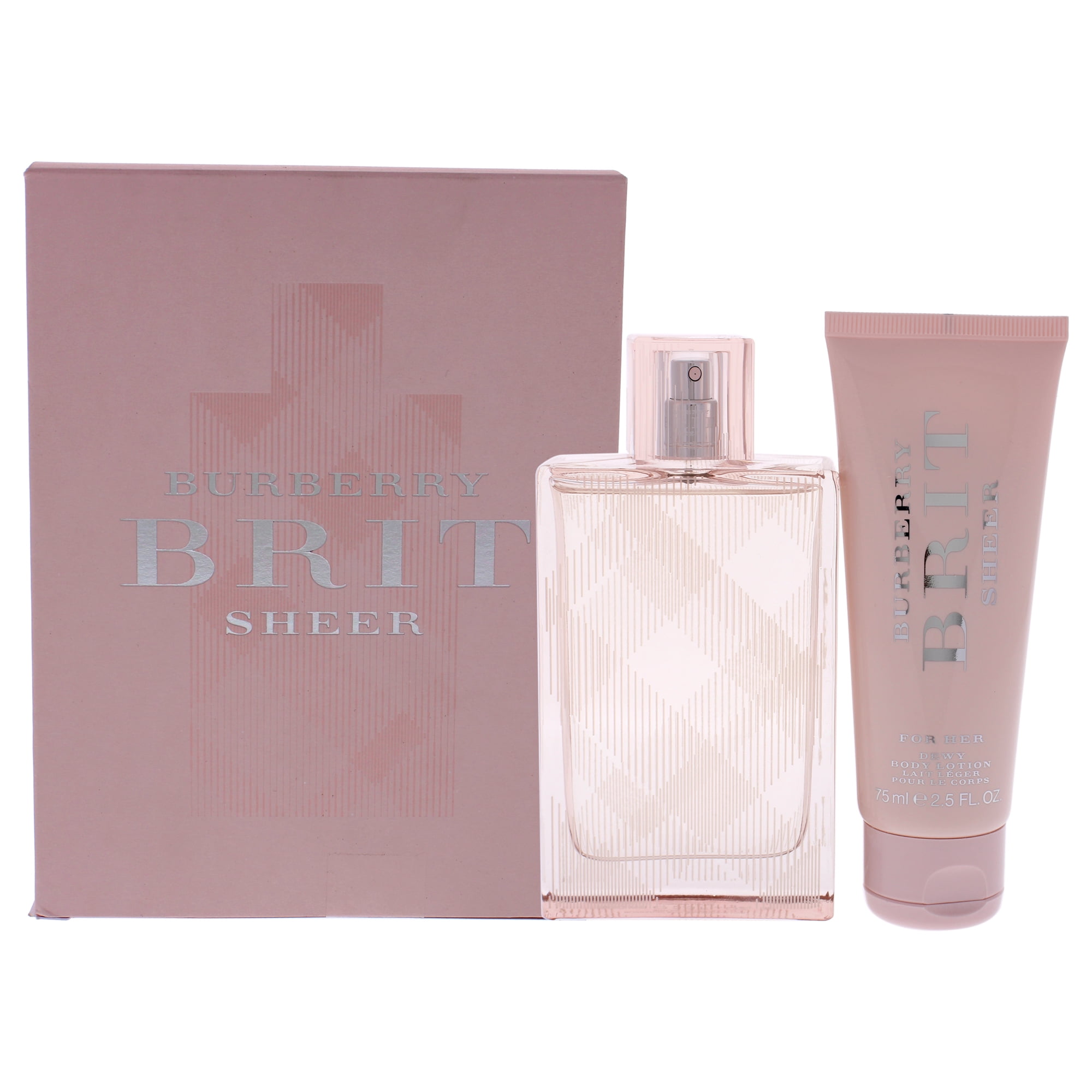 Rijk ik luister naar muziek Eentonig Burberry Brit Sheer Perfume Gift Set for Women, 2 Pieces - Walmart.com