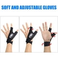 thumbnail image 7 of LED Flashlight Gloves Rechargeable, Gifts for Men, Dad, Boyfriend, Waterproof Handsfree Light Gloves for Car Accessories, Cool Gadgets Tools for Repairing, Camping, Night Hiking, Fishing, 7 of 7