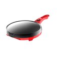 thumbnail image 1 of Crepe Maker Metal Antiadherente Pancake Pan Plancha eléctrica para el hogar con mango Gancho Enchufe de EE. UU., Rojo Inevent HA001416-01, 1 of 6
