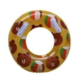 thumbnail image 1 of Cartoon Bear Rabbit Kids Baby Inflatable Seat Swimming Swim Ring Pool Aid, 1 of 6
