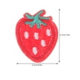 thumbnail image 3 of HOMEMAXS 20Pcs Strawberry Iron on Patches for Clothing Embroidered Accessories, 3 of 11