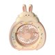 thumbnail image 2 of Cute Bunny Cake Shaped Desk Fan Rechargeable Individual Refrigerating Fan For Youth Bedroom Office Home Decor, 2 of 6