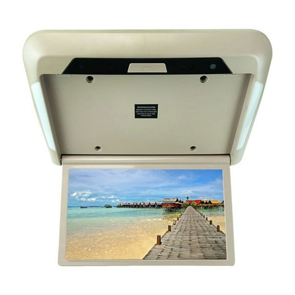 Car Roof Monitor LCD Flip Down Screen Overhead Multimedia Video Ceiling Roof Mount Display Build In FM Transmitter USB