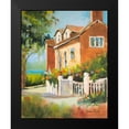 thumbnail image 2 of Slivka, Jane 20x24 Black Modern Framed Museum Art Print Titled - Summertime Cottage, 2 of 5