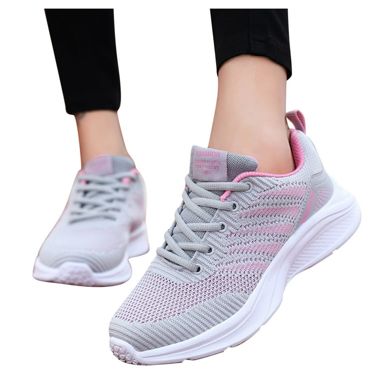 Dropship Womens Fashion Casual Sports Shoes Breathable Mesh Flat Ladies  Outdoor Tennis Running Shoes to Sell Online at a Lower Price