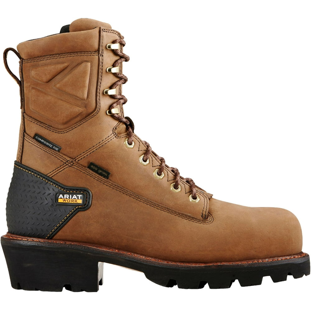 ariat men's workhog h2o 400g composite toe work boot