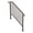 Copper | 3-Step, variant on Tcbosik Hand Rails for Outdoor Steps, 3-Step Galvanized Iron Stair Handrail for Porch, Deck, Backyard, Easy Assembly, Matte Black