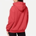 thumbnail image 3 of Zip Up Hoodies for Women 2025 Long Sleeve Plain Oversized Hoodie with Pockets Hooded Sweatshirt Women Jacket, 3 of 8