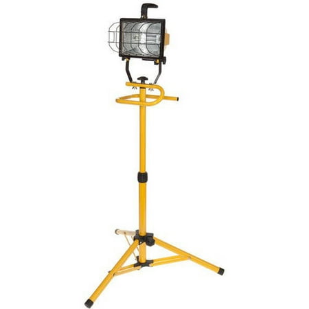 tripod halogen single light watt 1022 bayco convertible head fl