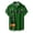 T1 Green, variant on Mens Brazil Soccer Vintage Shield Graphic Crewneck T Shirt Short Sleeve Retro Athletic Casual Summer Sport Tee